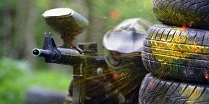 Paintball action